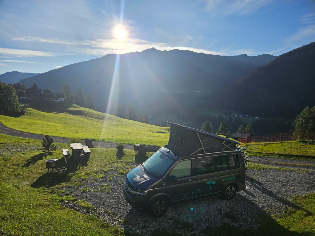 Steinbock Bergpanoramasicht