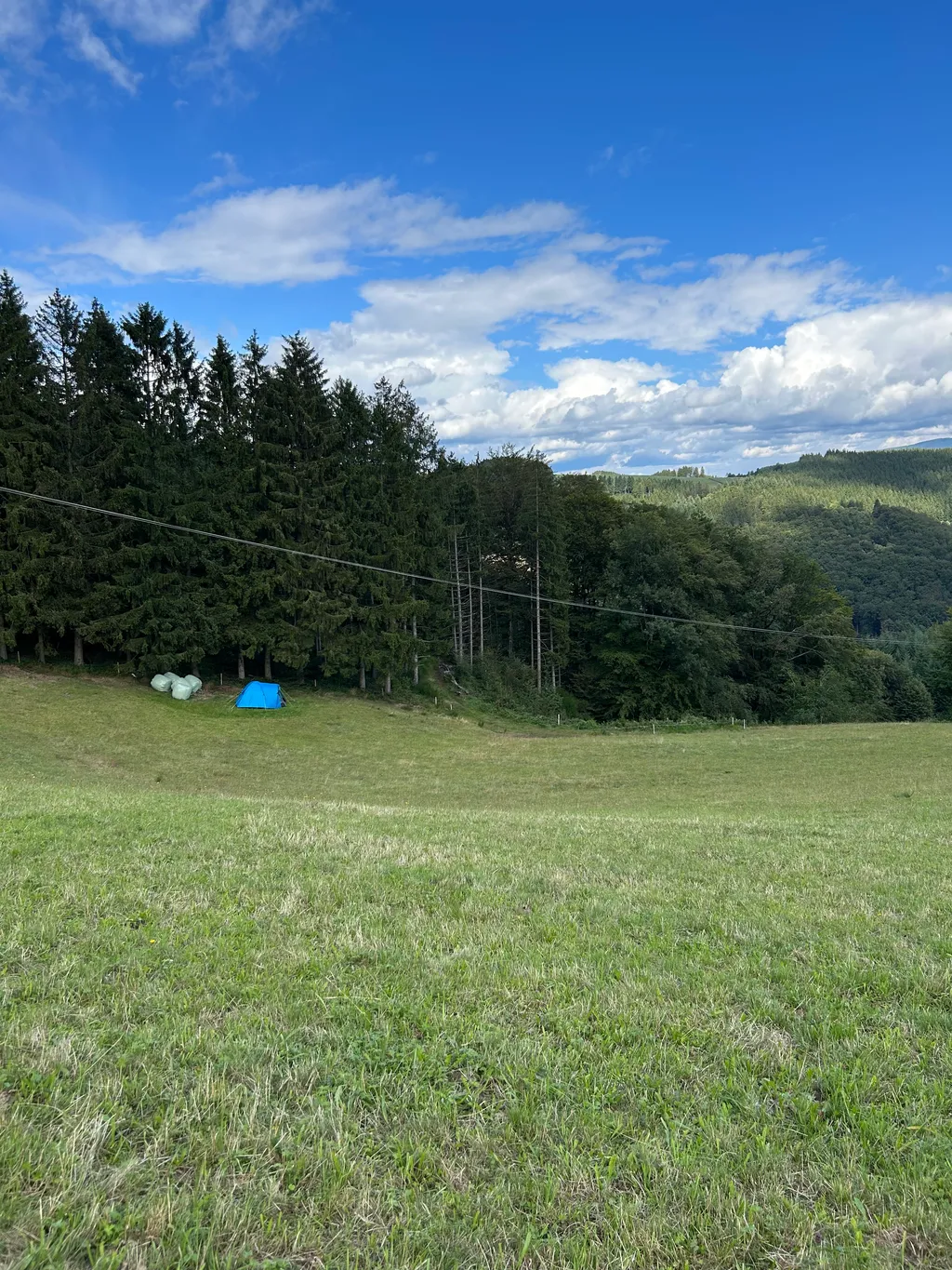 Zeltplatz mit Traumaussicht
