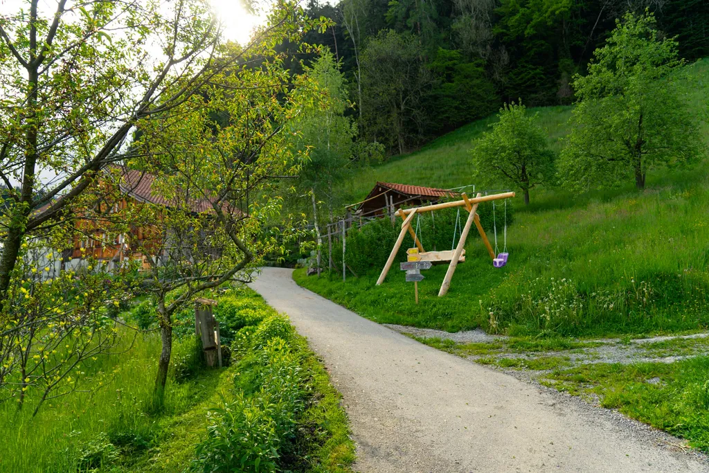 Camping im Bauerngarten