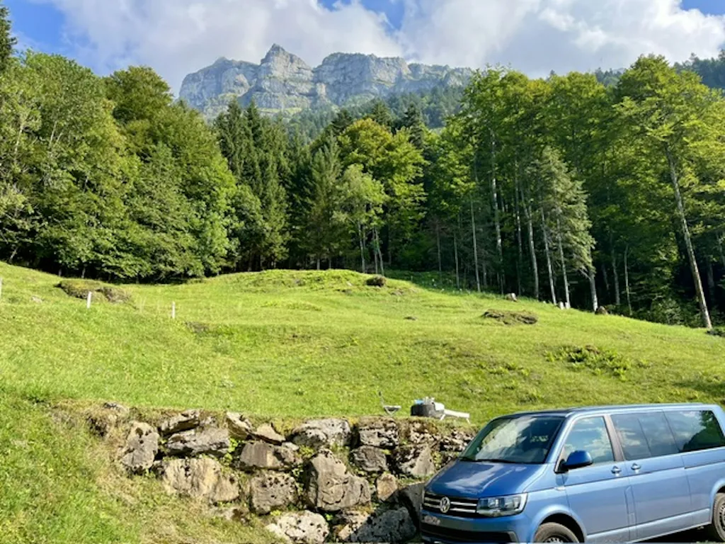 Aussicht Walenstock, Richtung Ost.