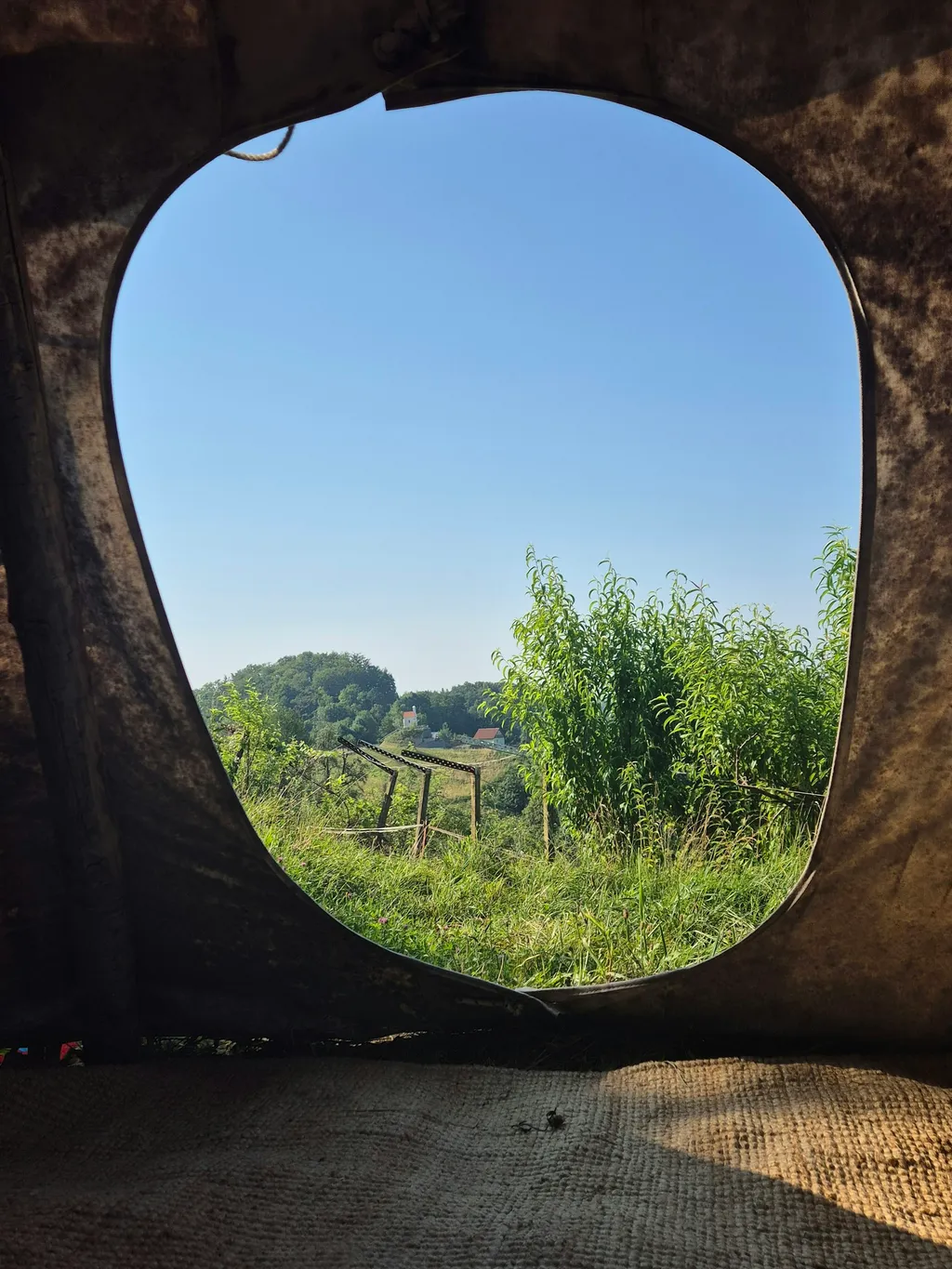 Tipi mit Aussicht