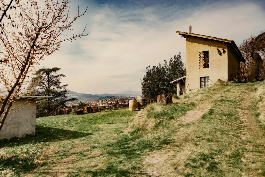 Campeggio in vigna