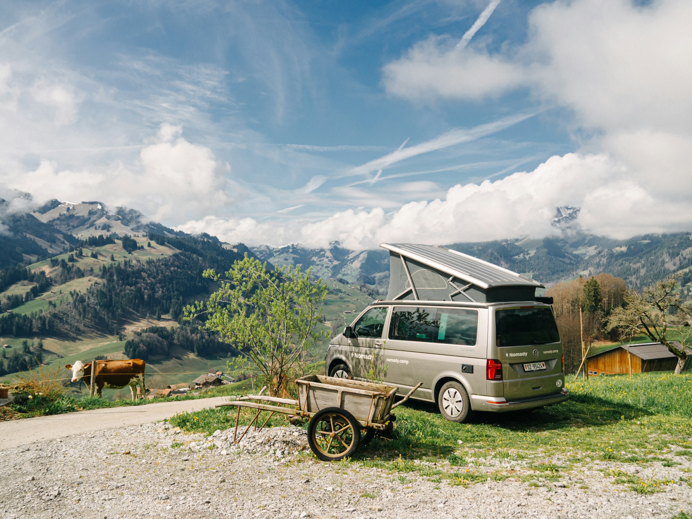 Schüürbüel - Hof mit Panoramablick