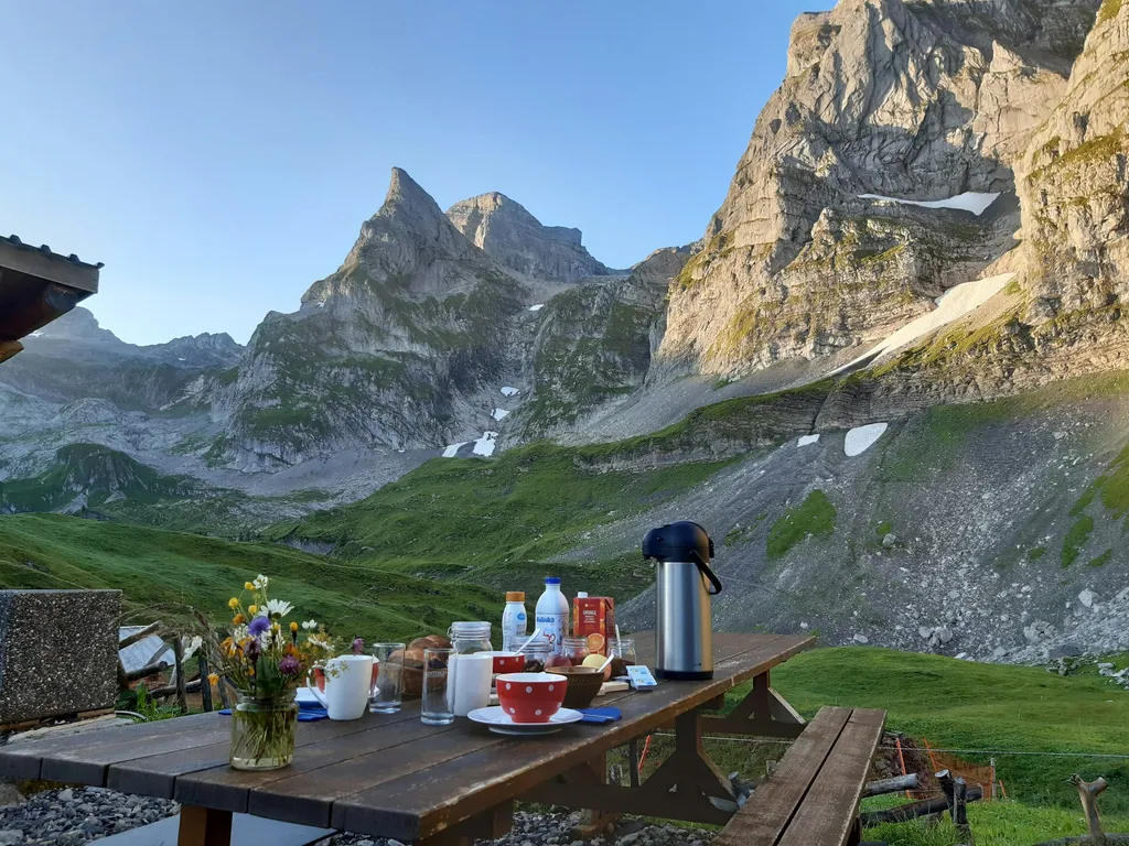 Hochalpiner Zeltplatz Alp Oberfeld