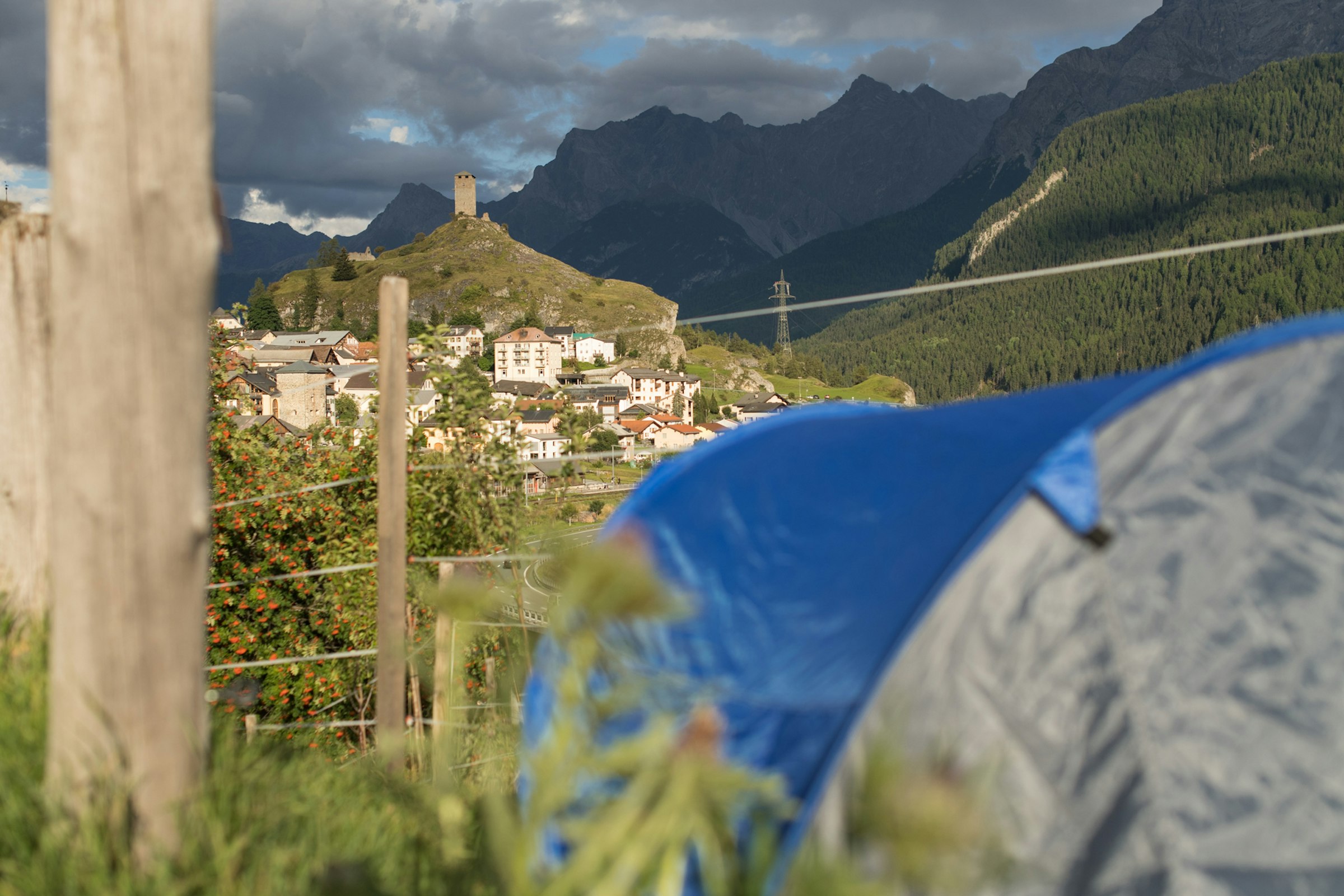 Zeltcamp Ustaria la stalla Engadin