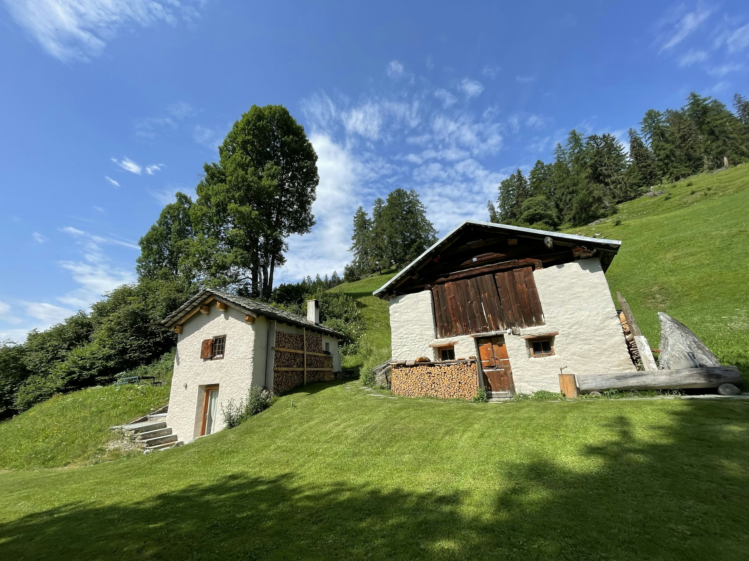 Hütte (Tinyhouse) bei Lohn GR