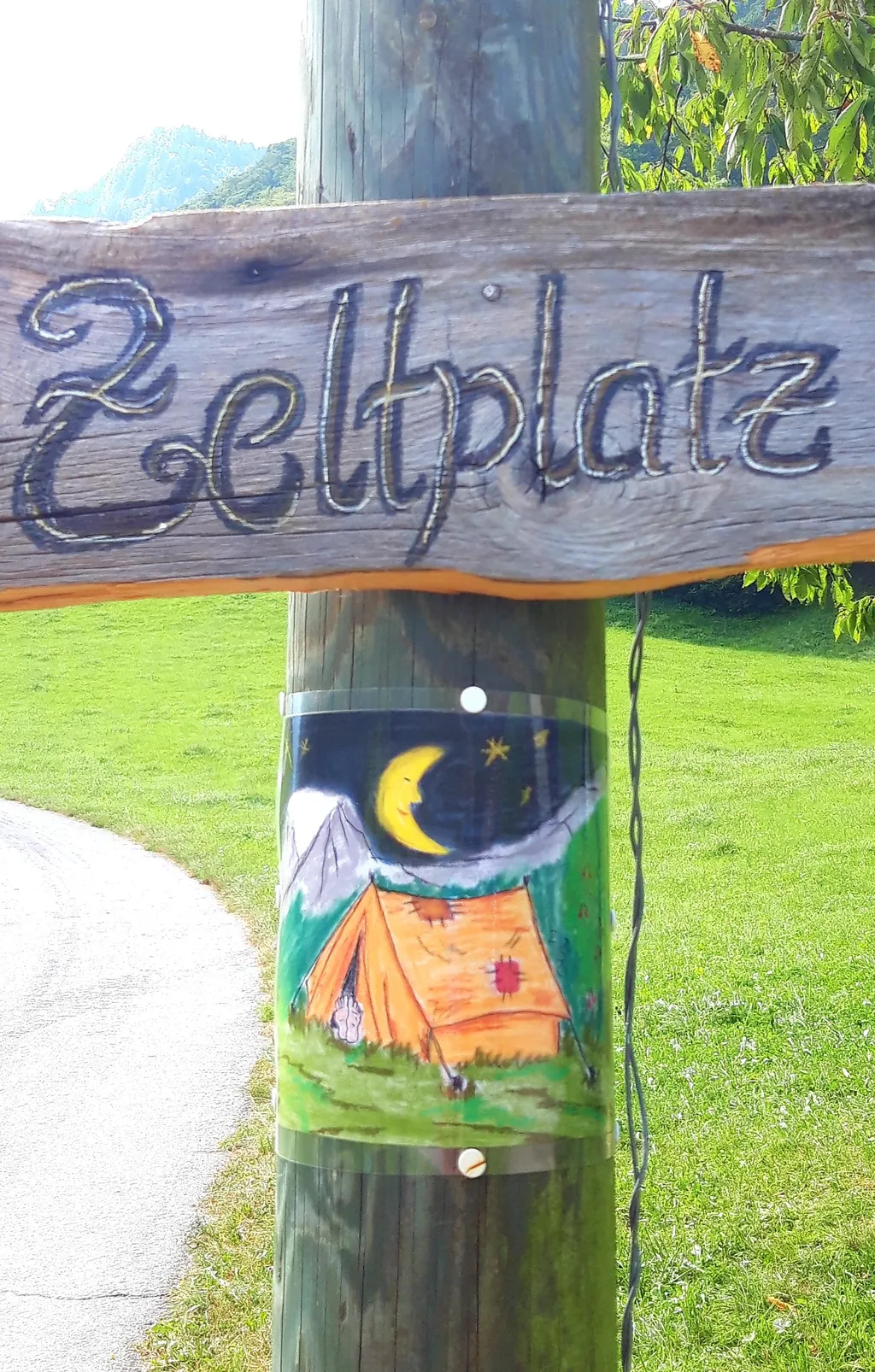 Zeltplatz Anreise mit Auto