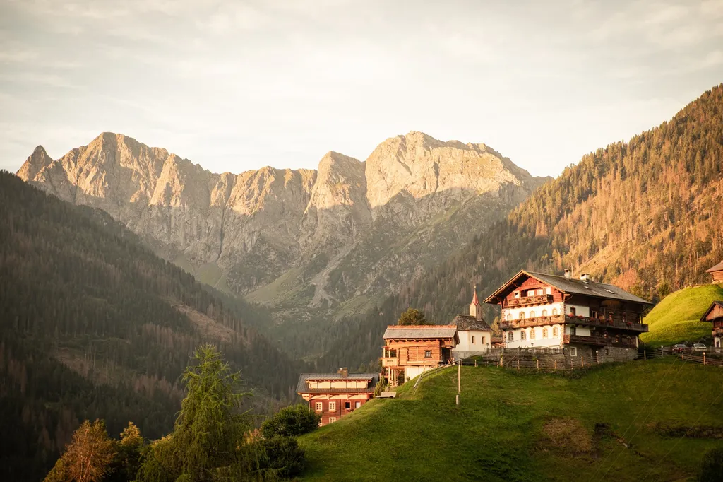 Panoramastellplatz in Obergail