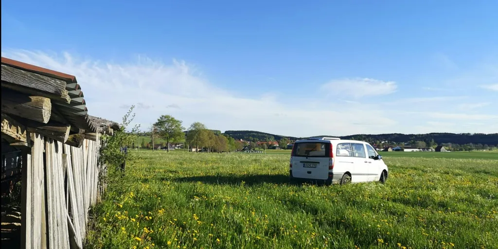 Wiese mit Aussicht und viel Ruhe