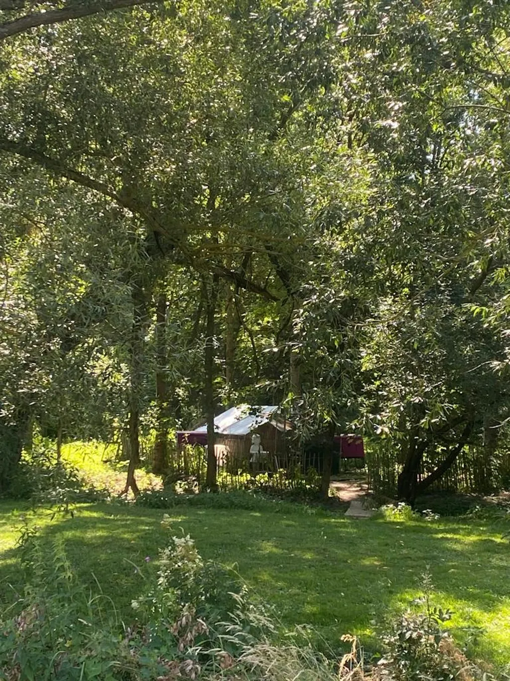Ruhiges Plätzchen am Waldrand