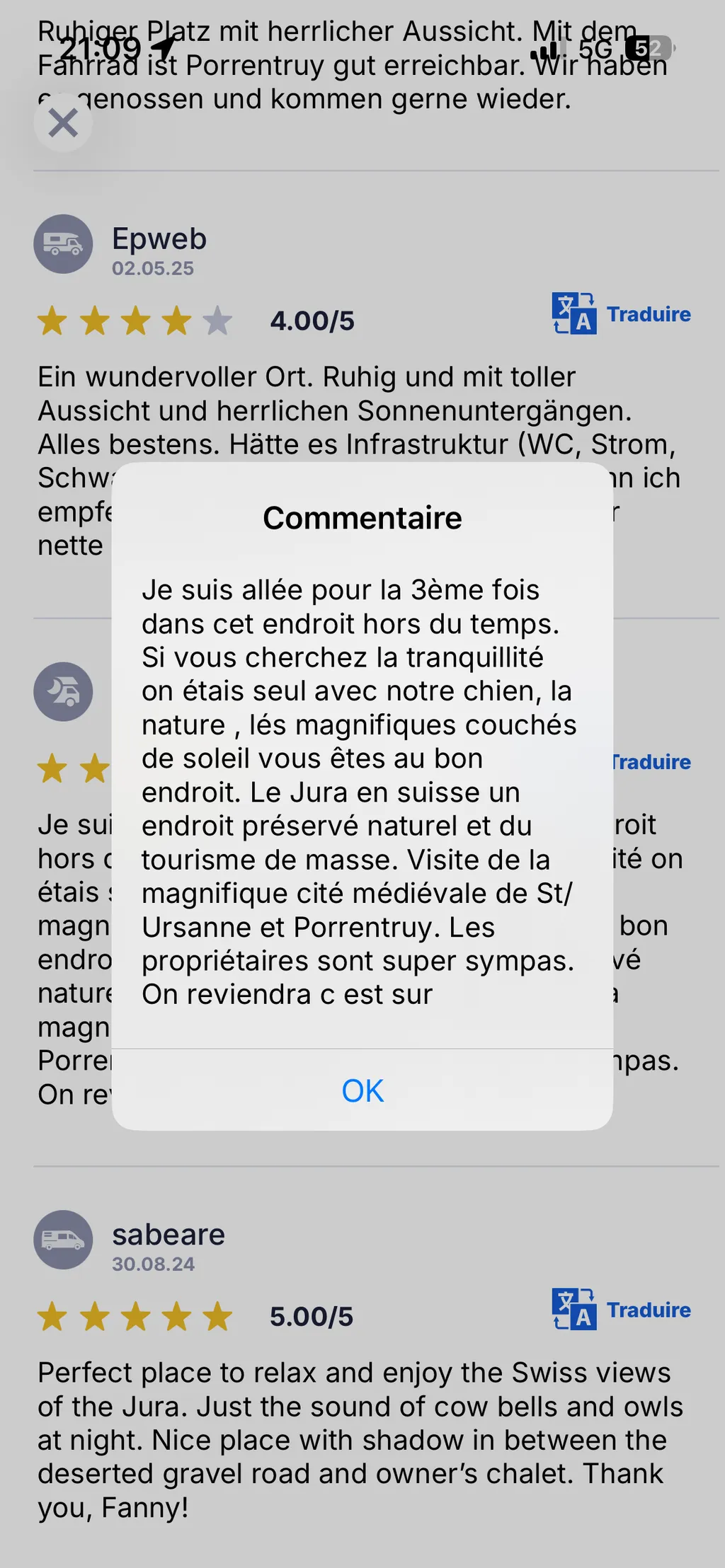 Lieu atypique en pleine nature