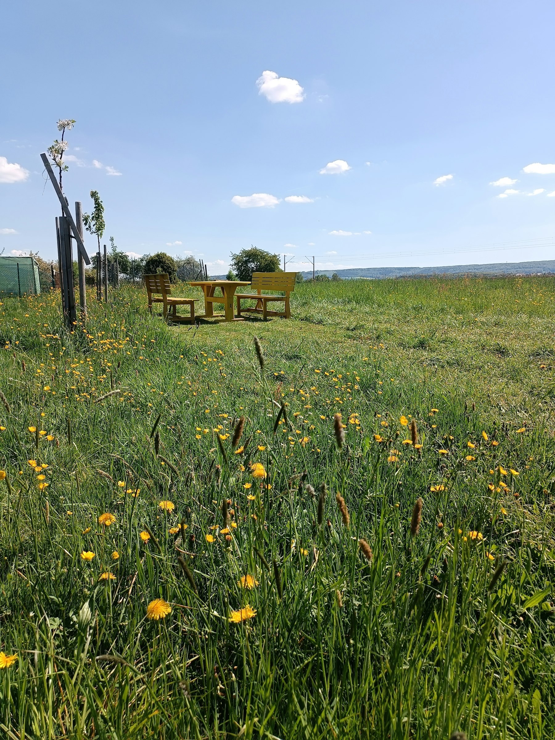 Eisenbahn trifft Landromantik