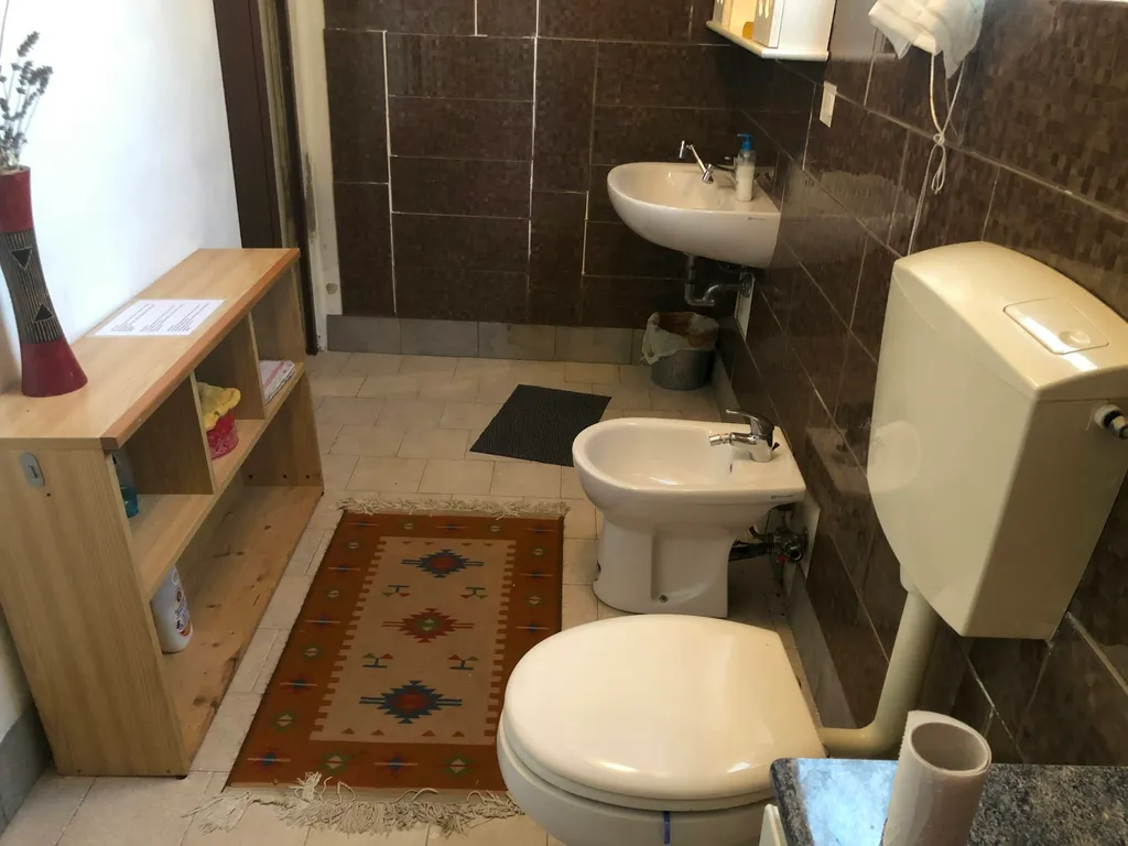 Ospitalità nel cortile della mia casa di campagna