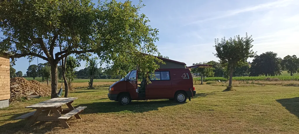 Ruhiges Camping in der Normandie