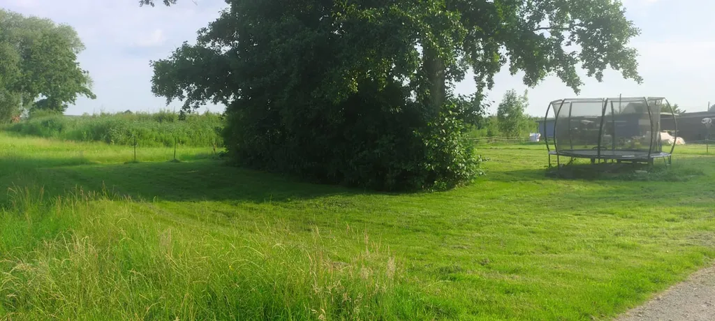 Zelten nahe Krautsand im Moor