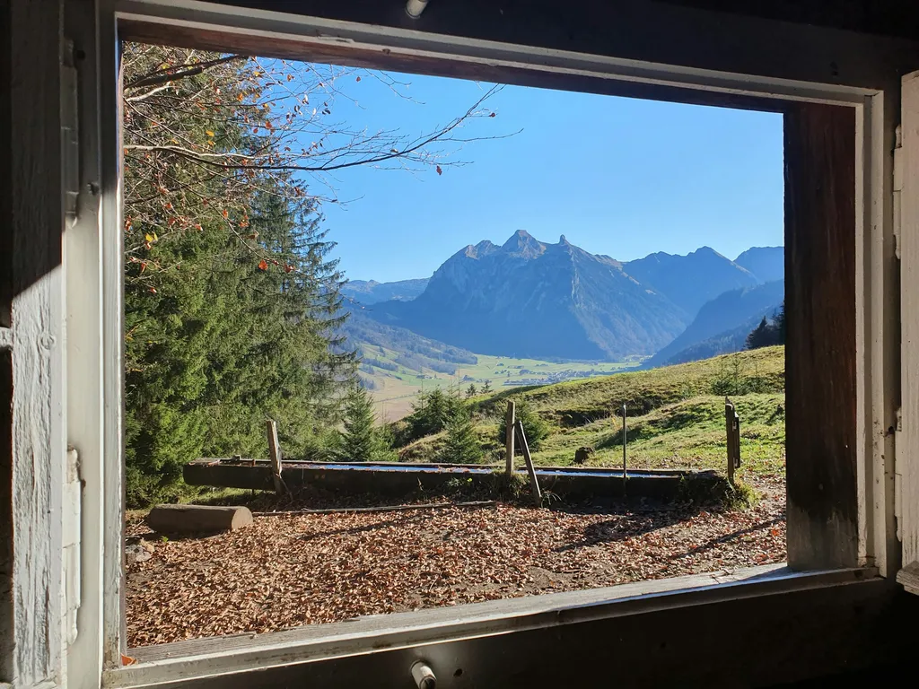 Camping bei der Jagdhütte