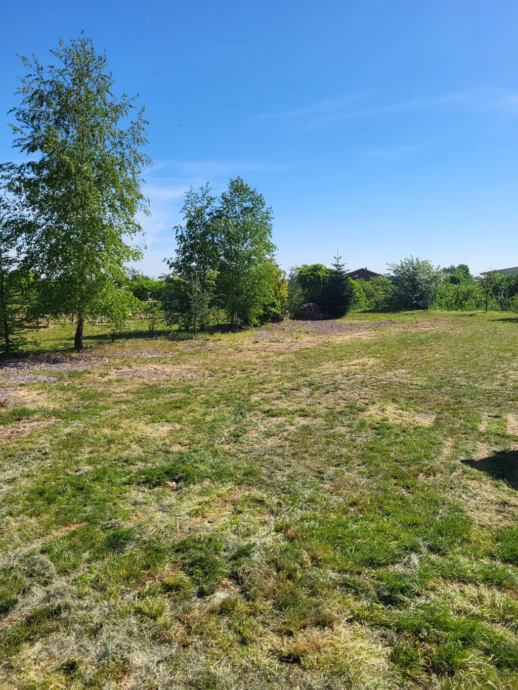 ebene Stellflächen - Rasenschotter