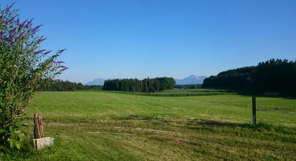 Abgelegener Stellplatz mit Bergblick