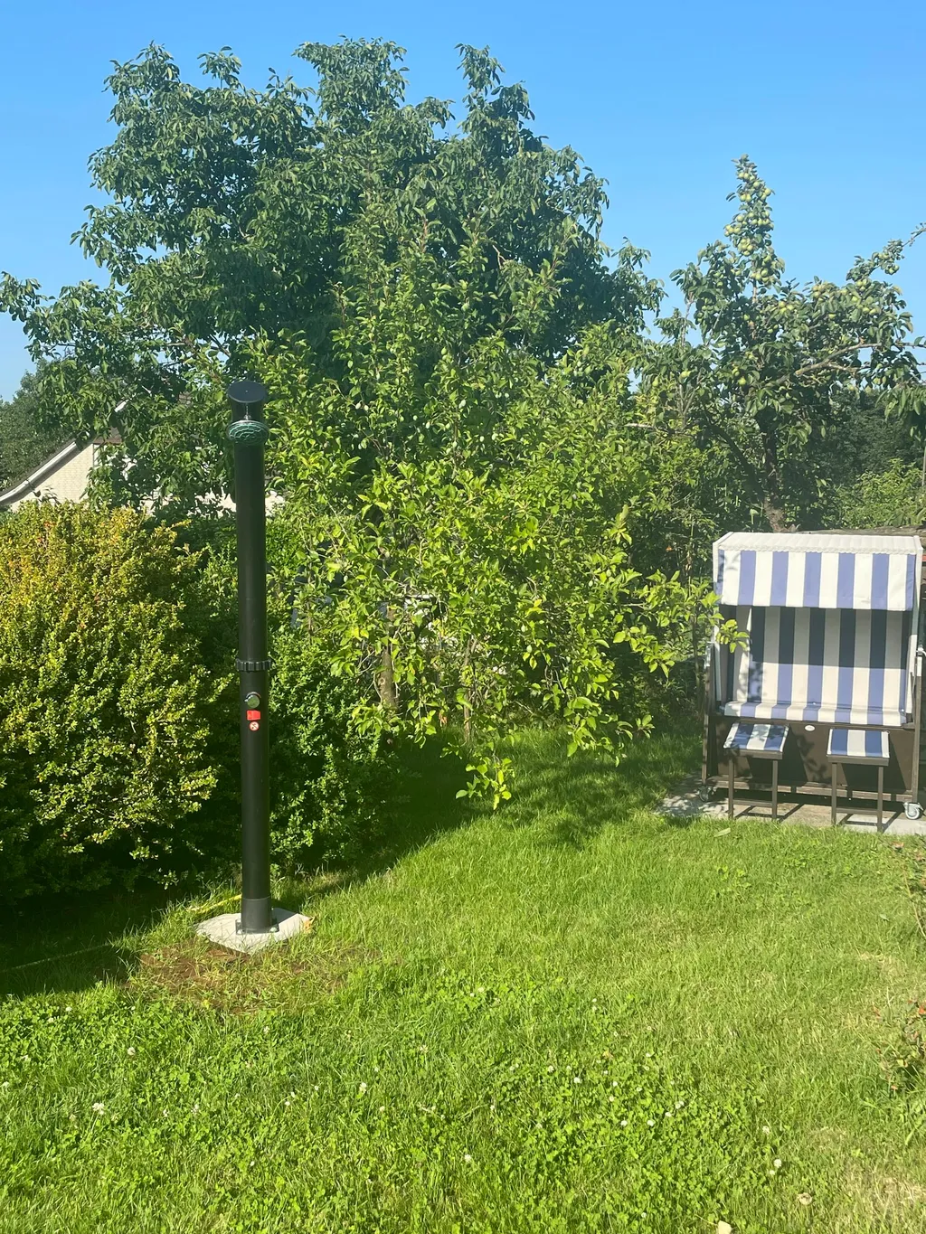 Zeltplatz im großen Garten