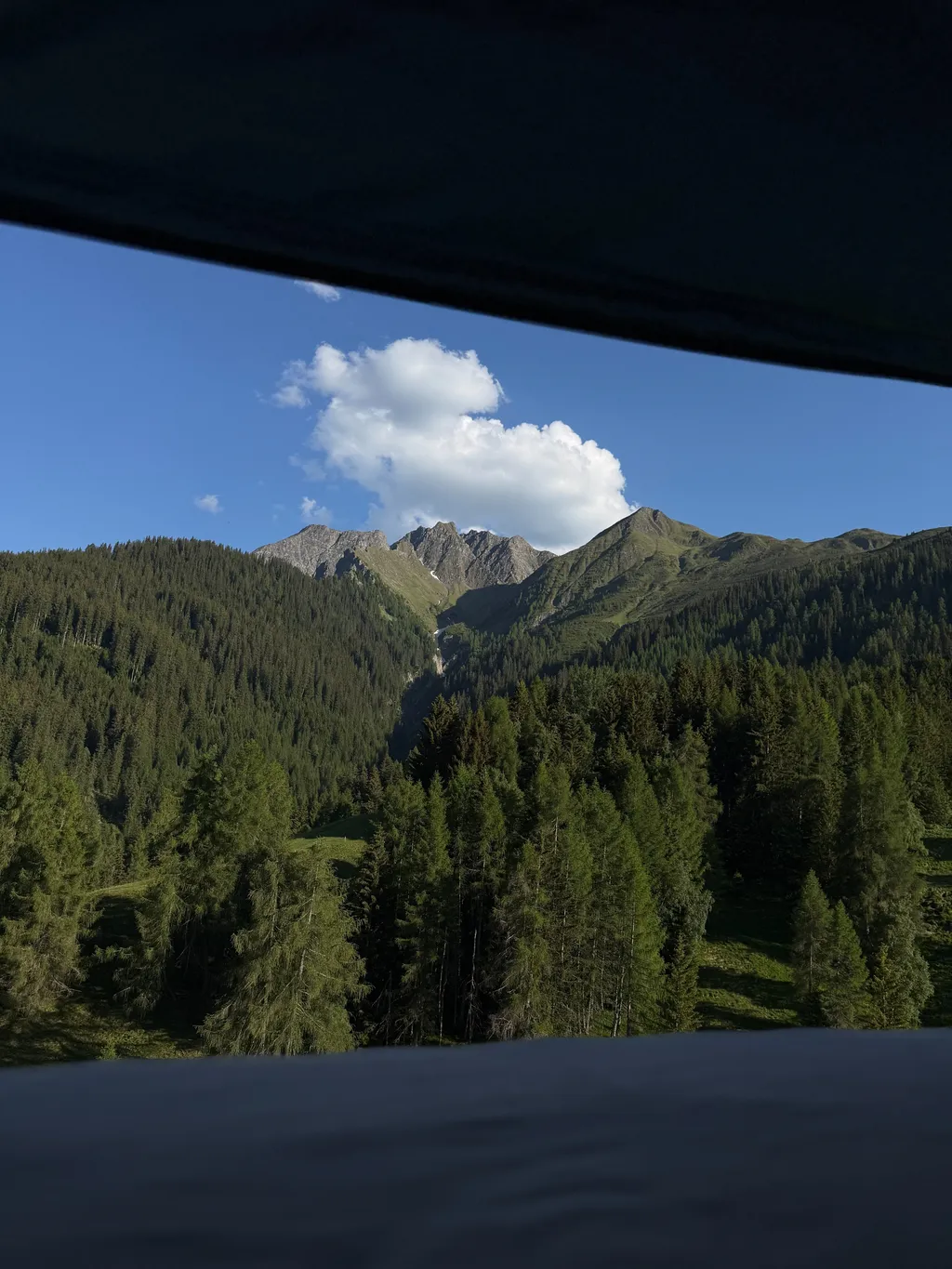 Abgelegener Stellplatz, mit wahnsinns Aussicht