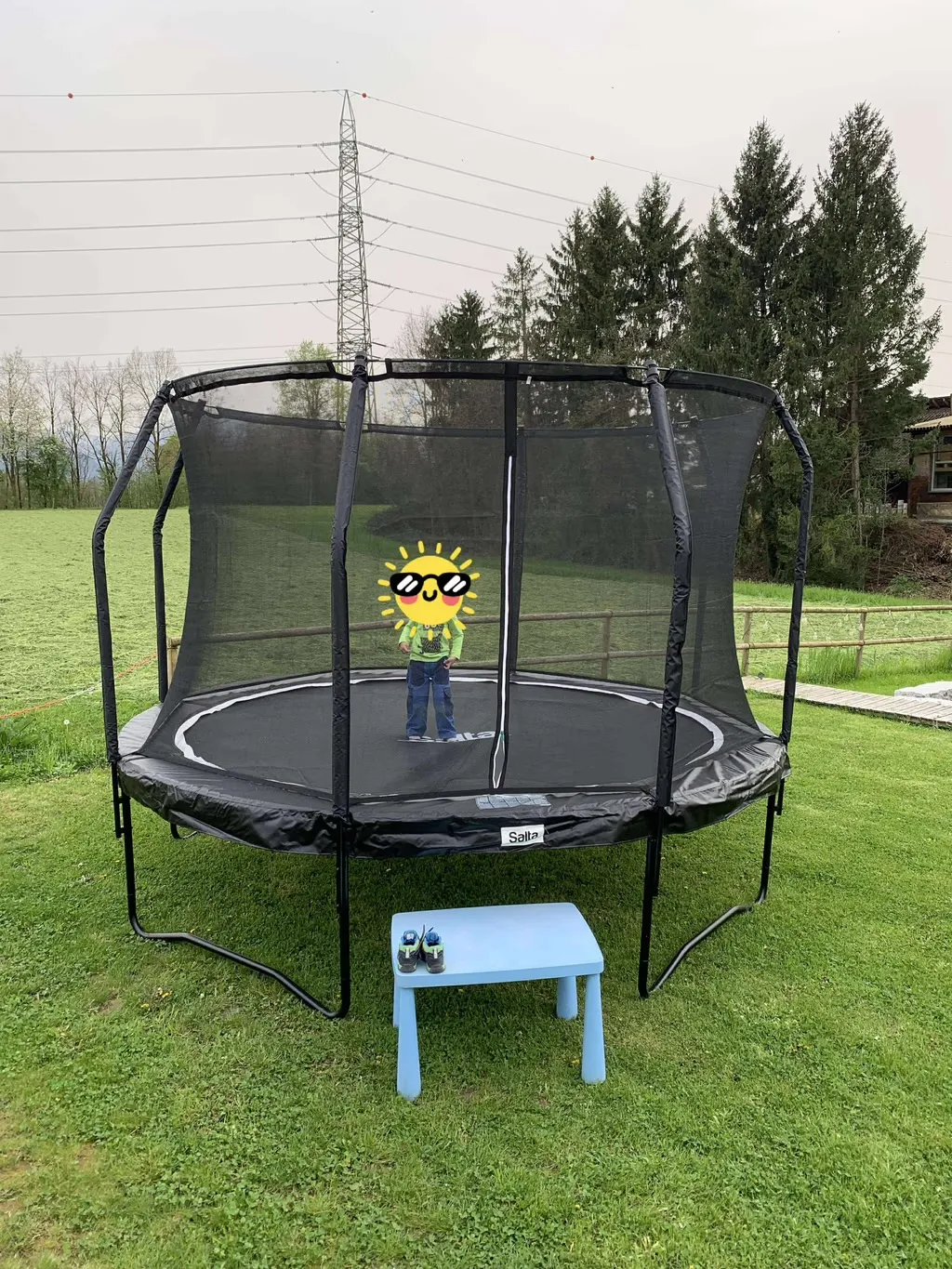 Grüner Platz Nähe Zug