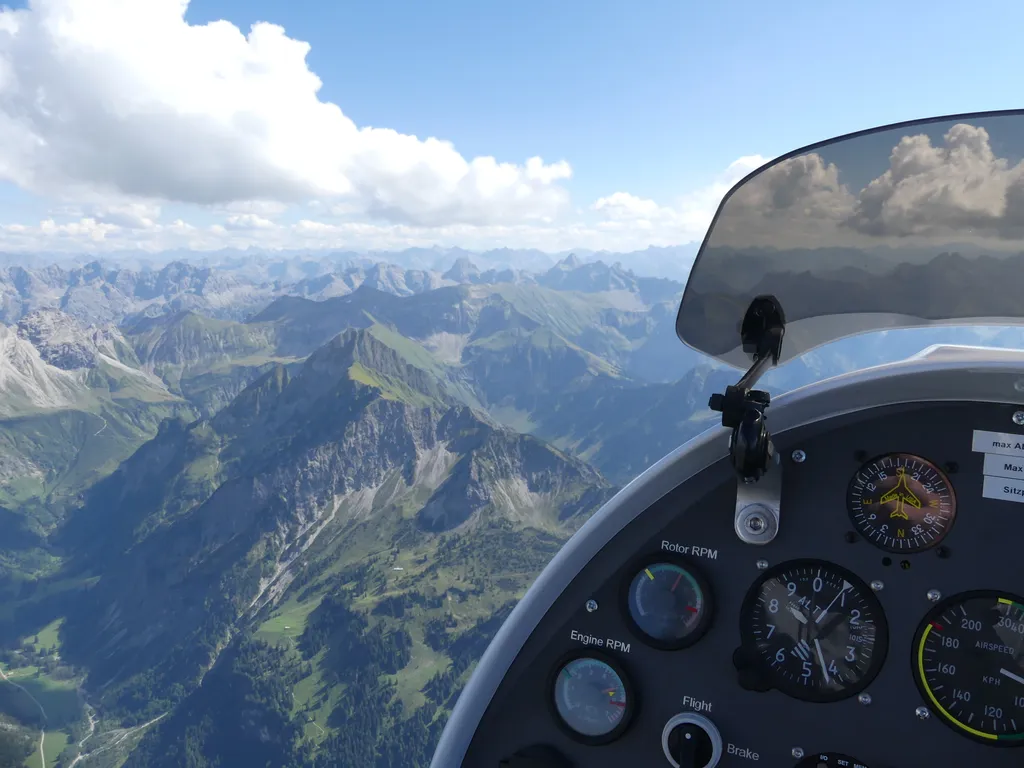 Mit Markus und seinem Tragschrauber kommt ihr hoch hinaus