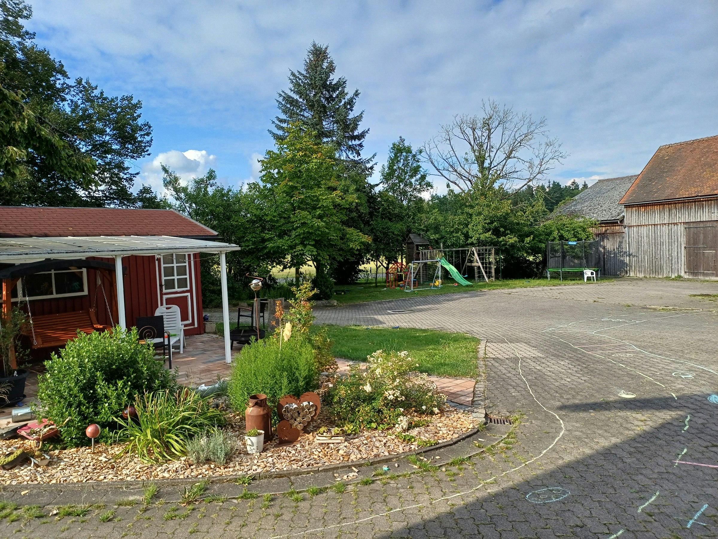 Stellplatz auf dem Land