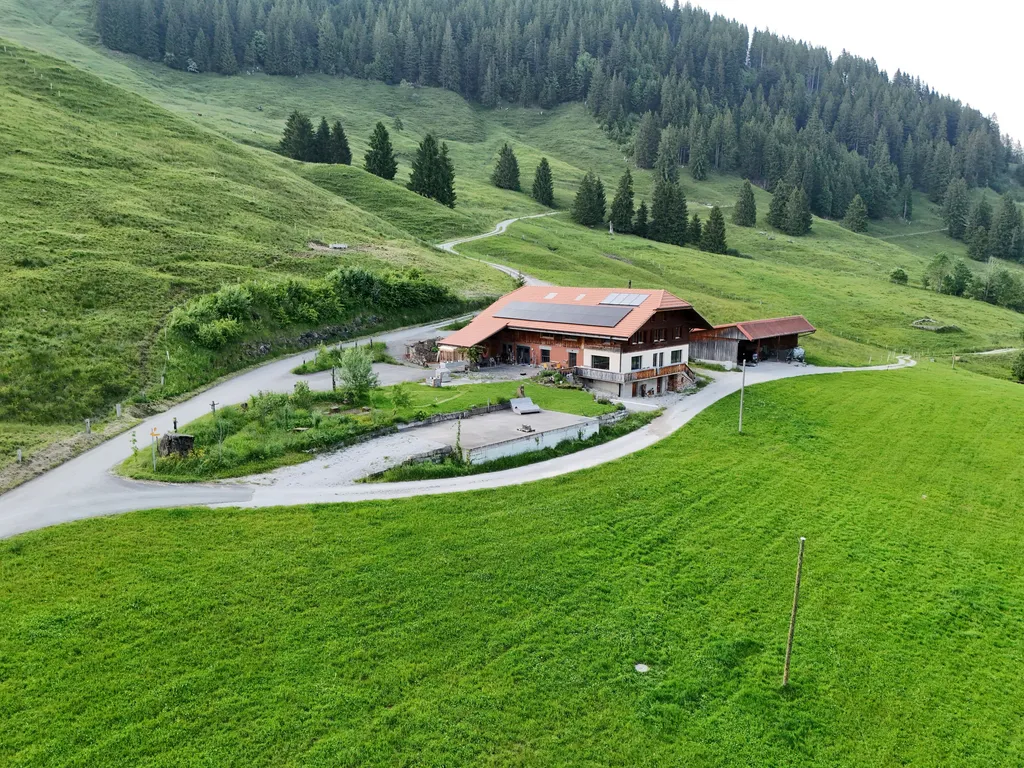 Auf dem Schloss über dem Schwarzsee