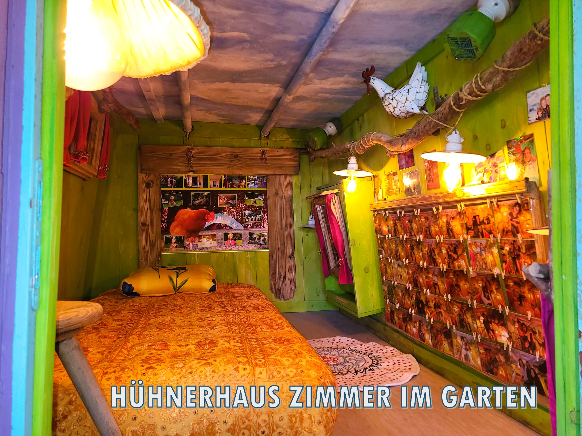 Charmantes Hühnerhaus Zimmer