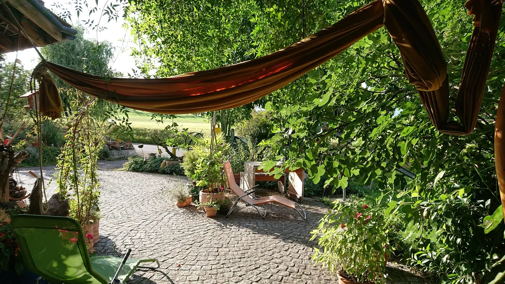 Glamping-Zelt auf dem Schönbühlhof