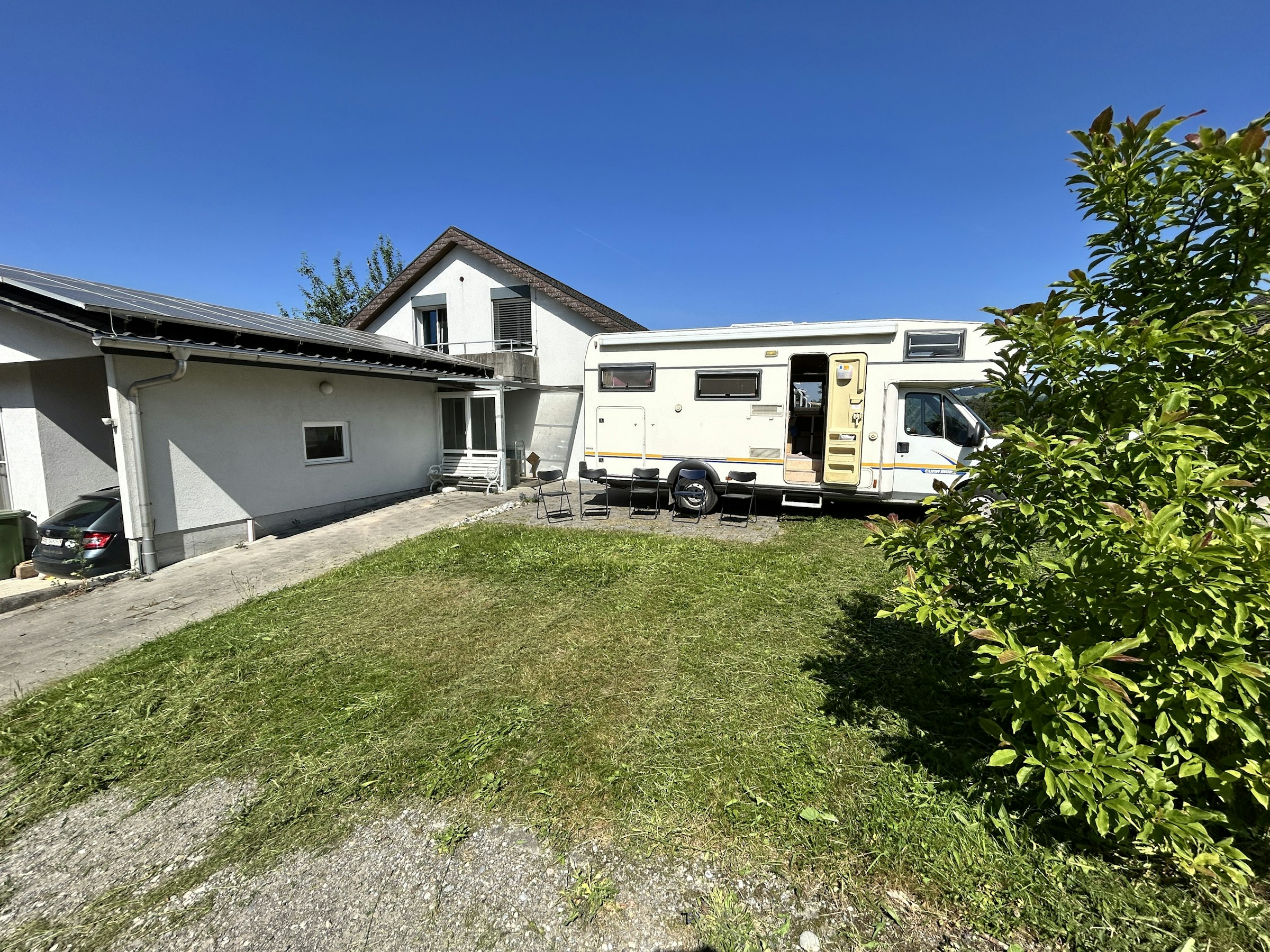 Stellplatz auf dem Bauernhof