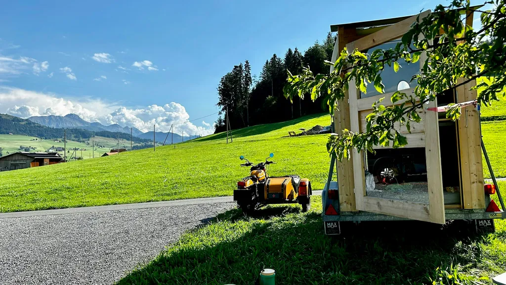 Auszeit auf dem Hinterhof