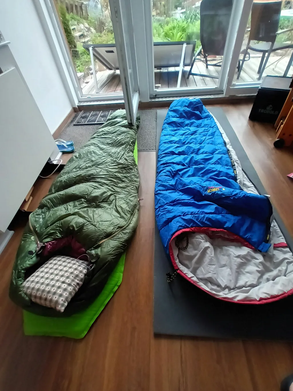 Platz für maximal zwei Personen.