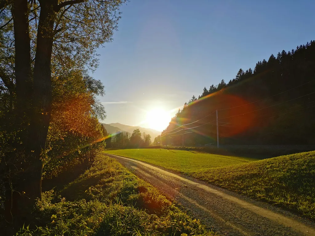 Idyllisches Platzerl an der Enns.