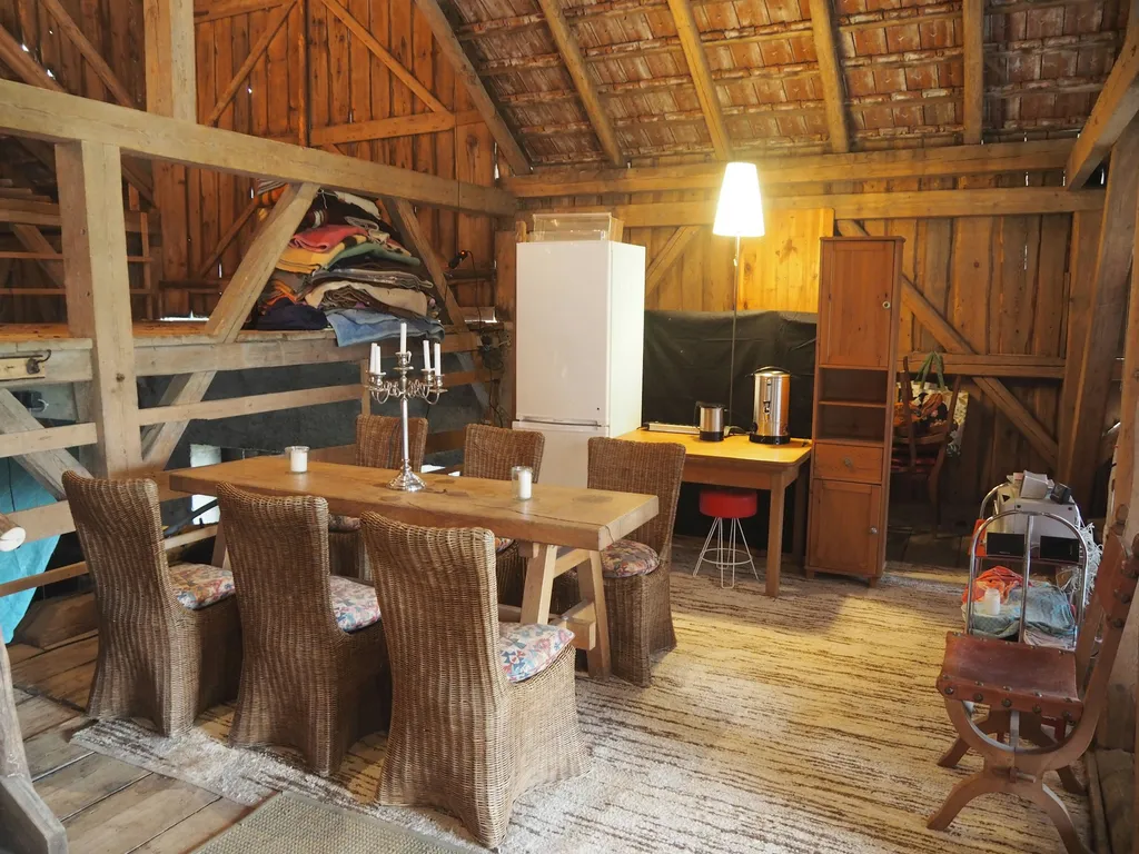 Gemütliche Stadelatmosphäre