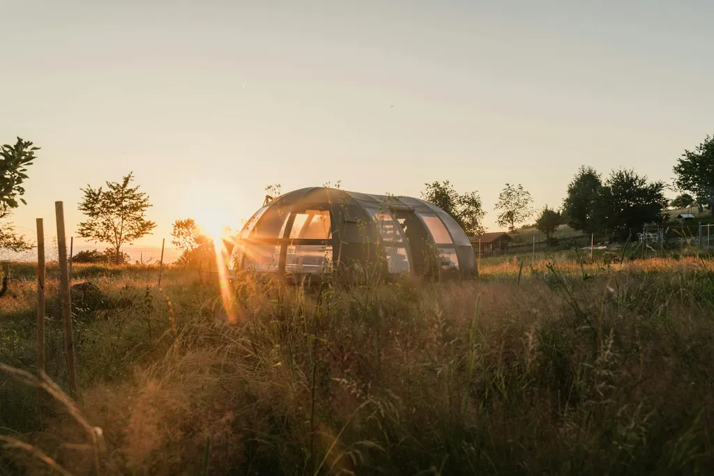 Glamping Zelt auf dem Hirschenhof