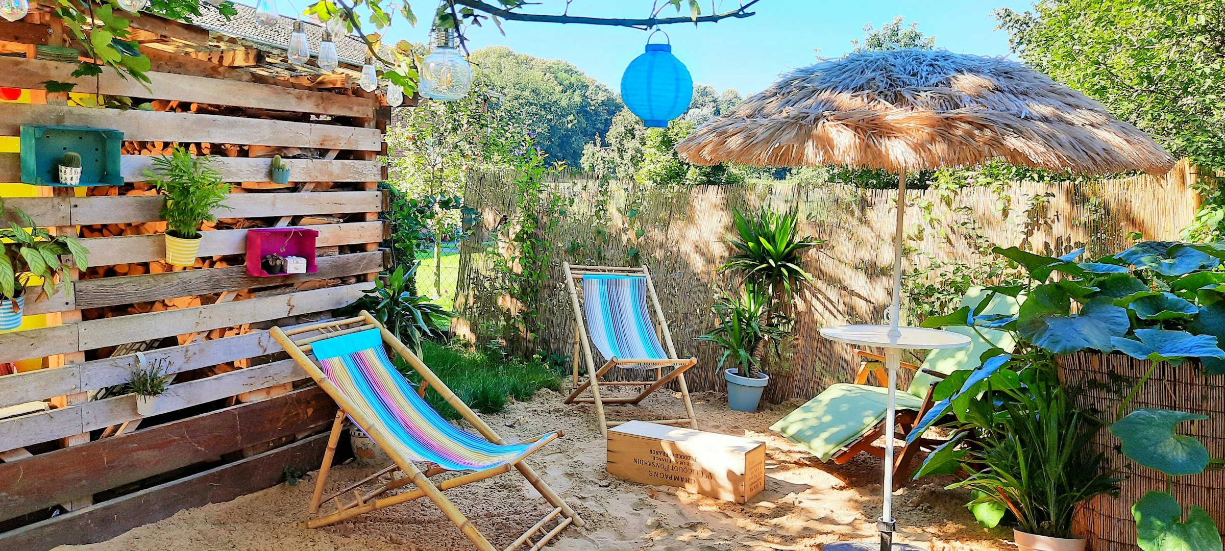 Privatplatz in Wesernähe