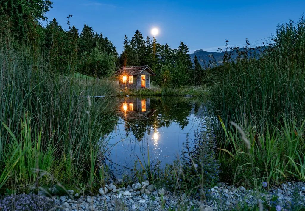 Übernachten im Bienenhaus