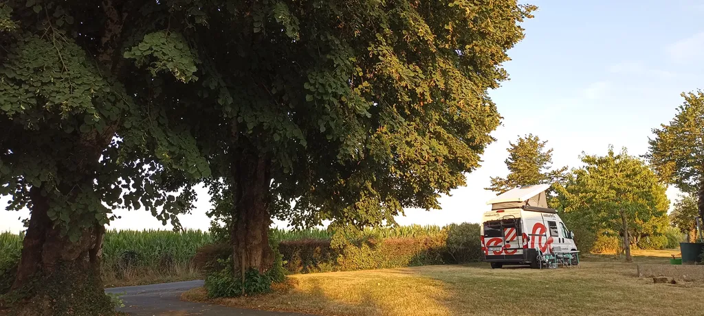 Ruhiges Camping in der Normandie