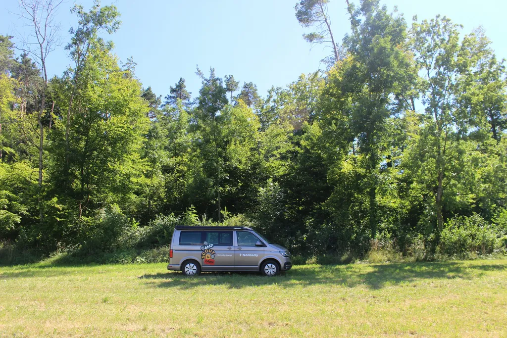 Klettgau Camp - am Waldrand