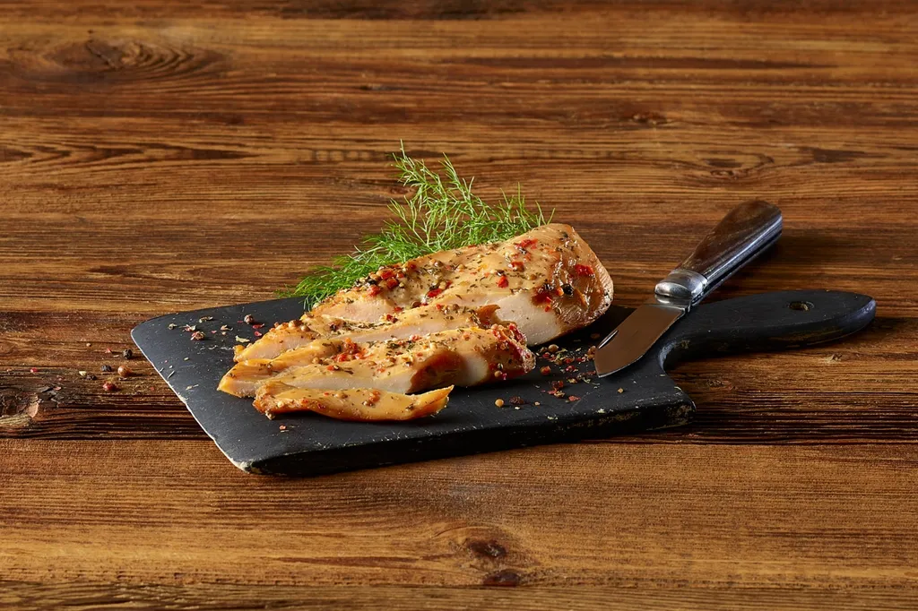 aufgeschnittenes Pouletbrüstli