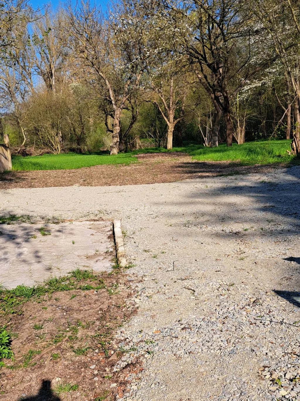 Womo Stellplatz unter den Nussbäumen