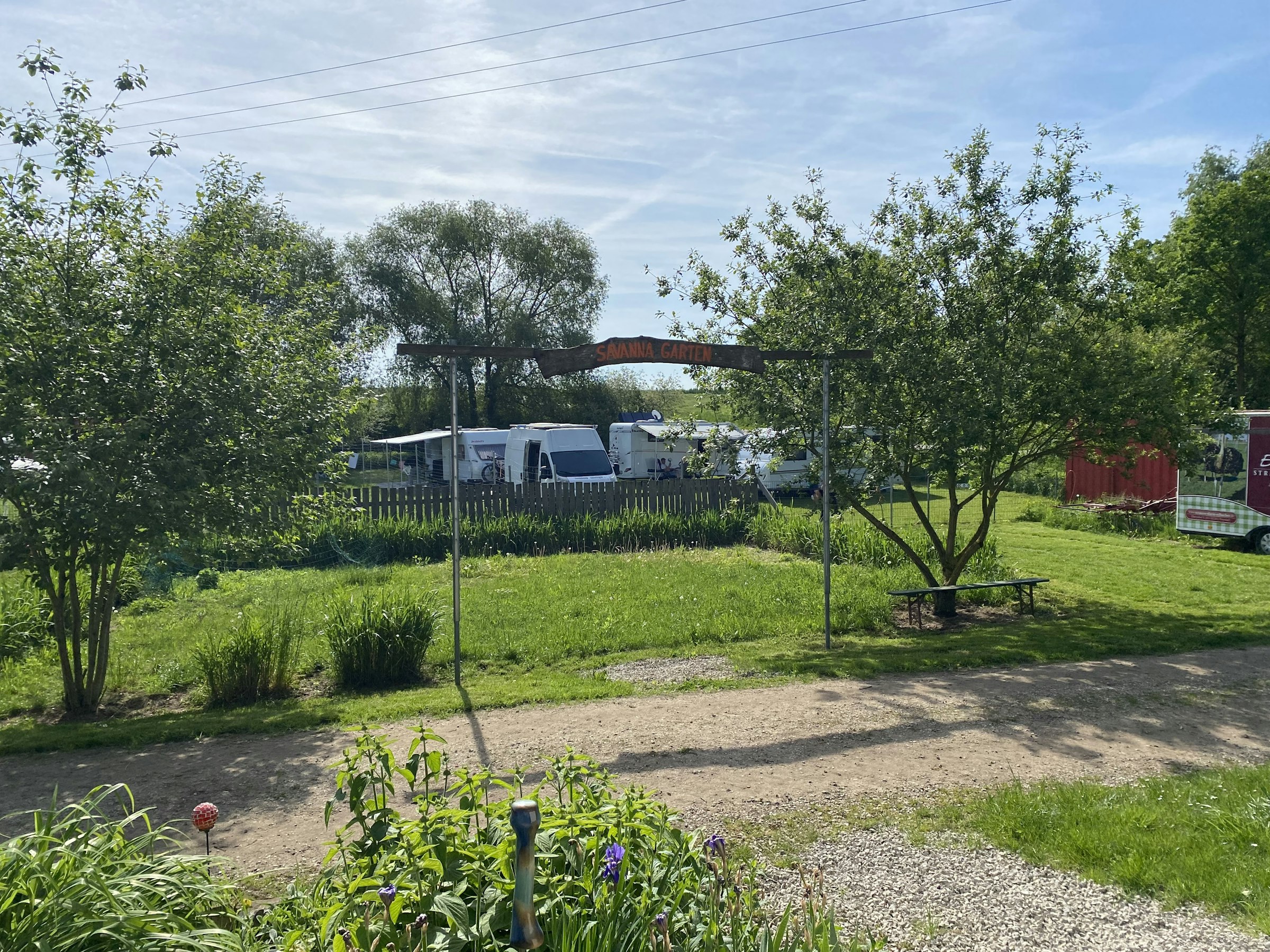 Camp auf der Straussenfarm/Lebenshof