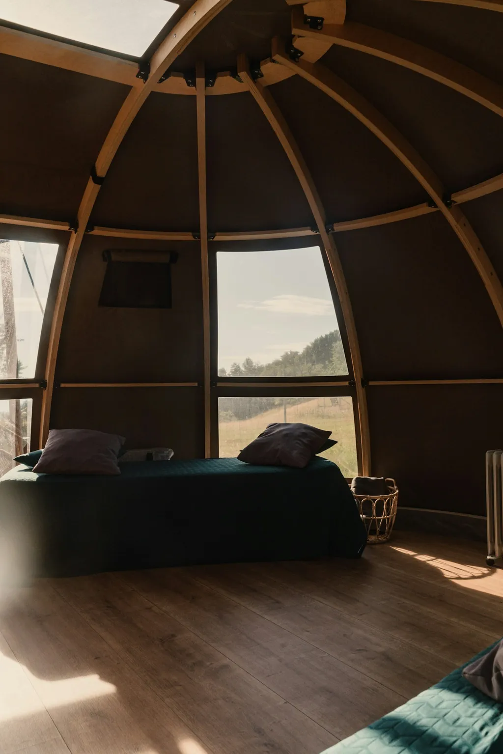 Glamping Zelt auf dem Hirschenhof