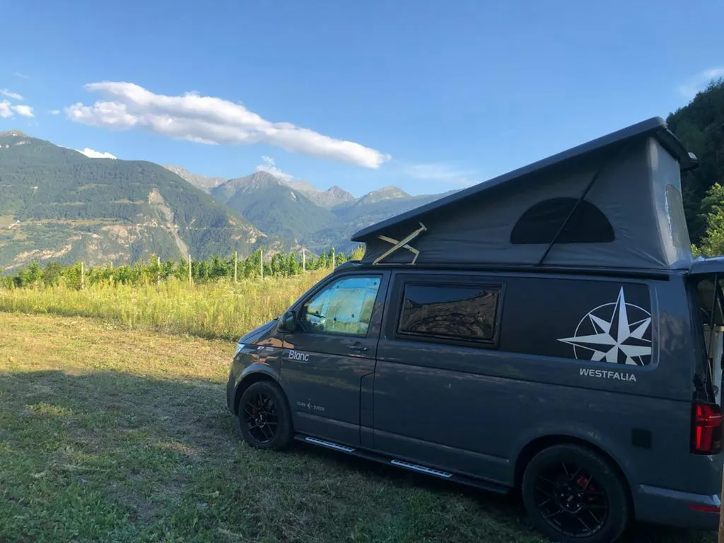 Camp "Grugnay" à Chamoson en Valais