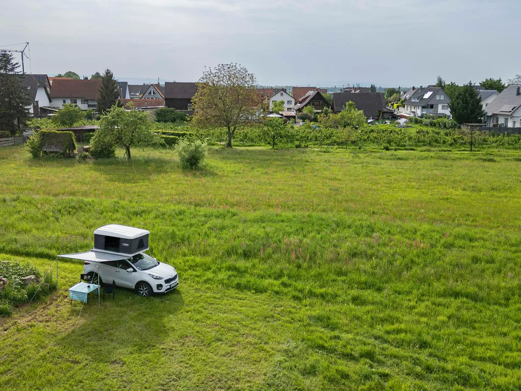 Camping auf der Streuobstwiese
