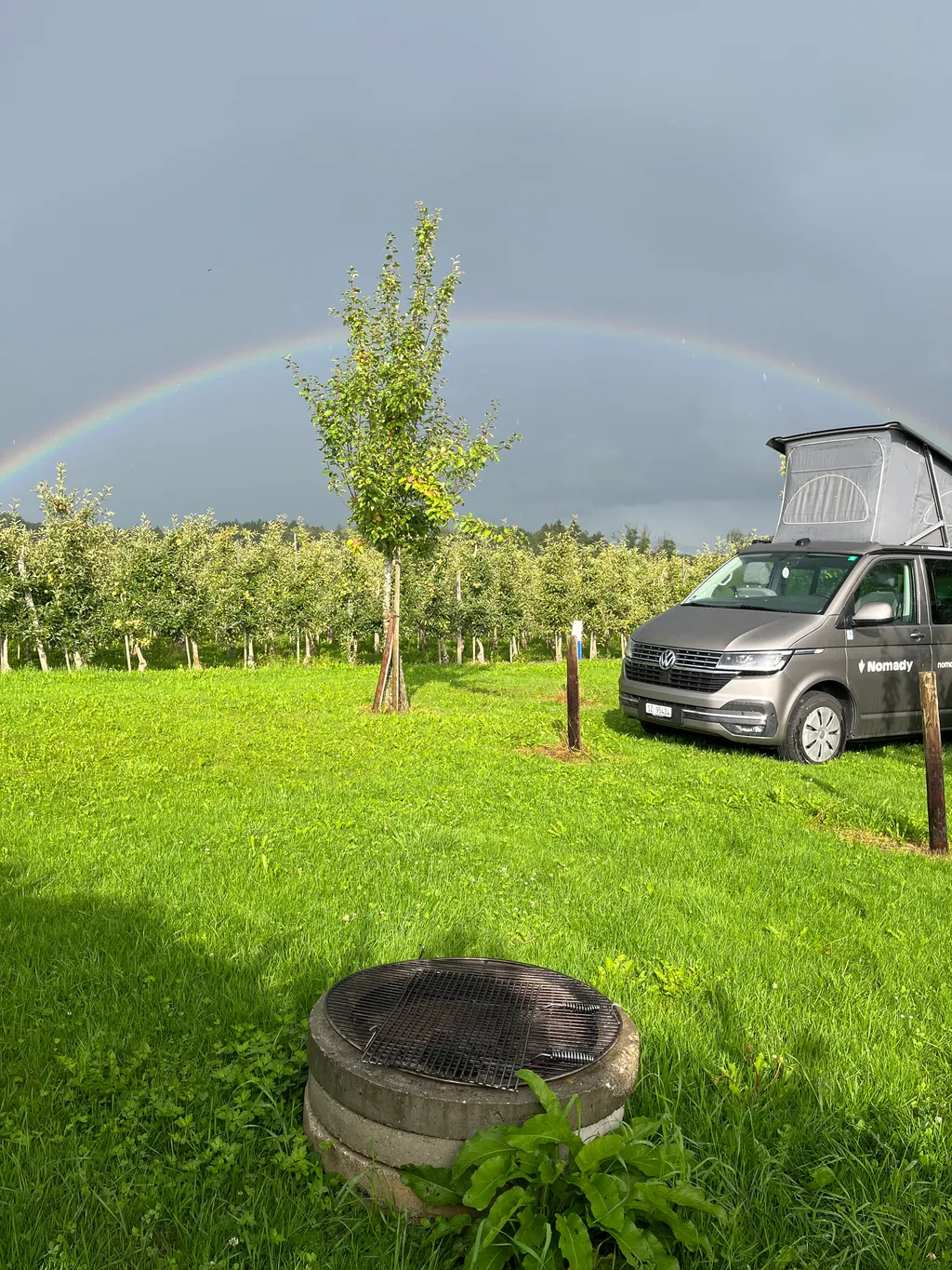 Abgelegene, ruhige Wiese