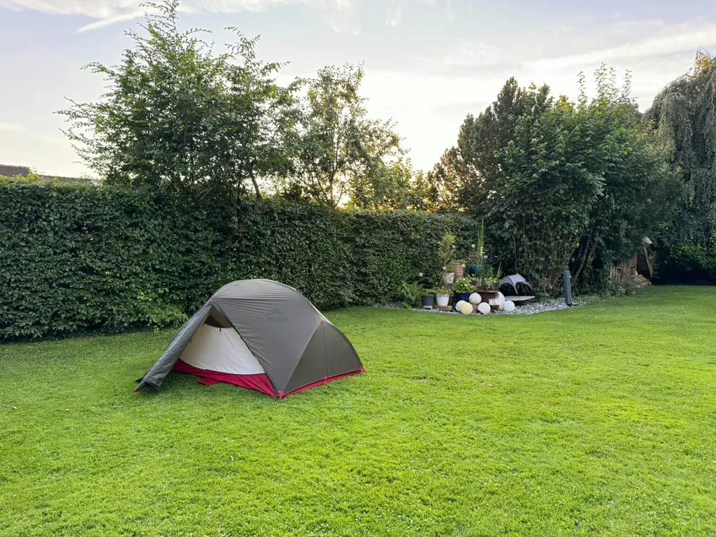 Zelten in der Villa Hühnerbunt