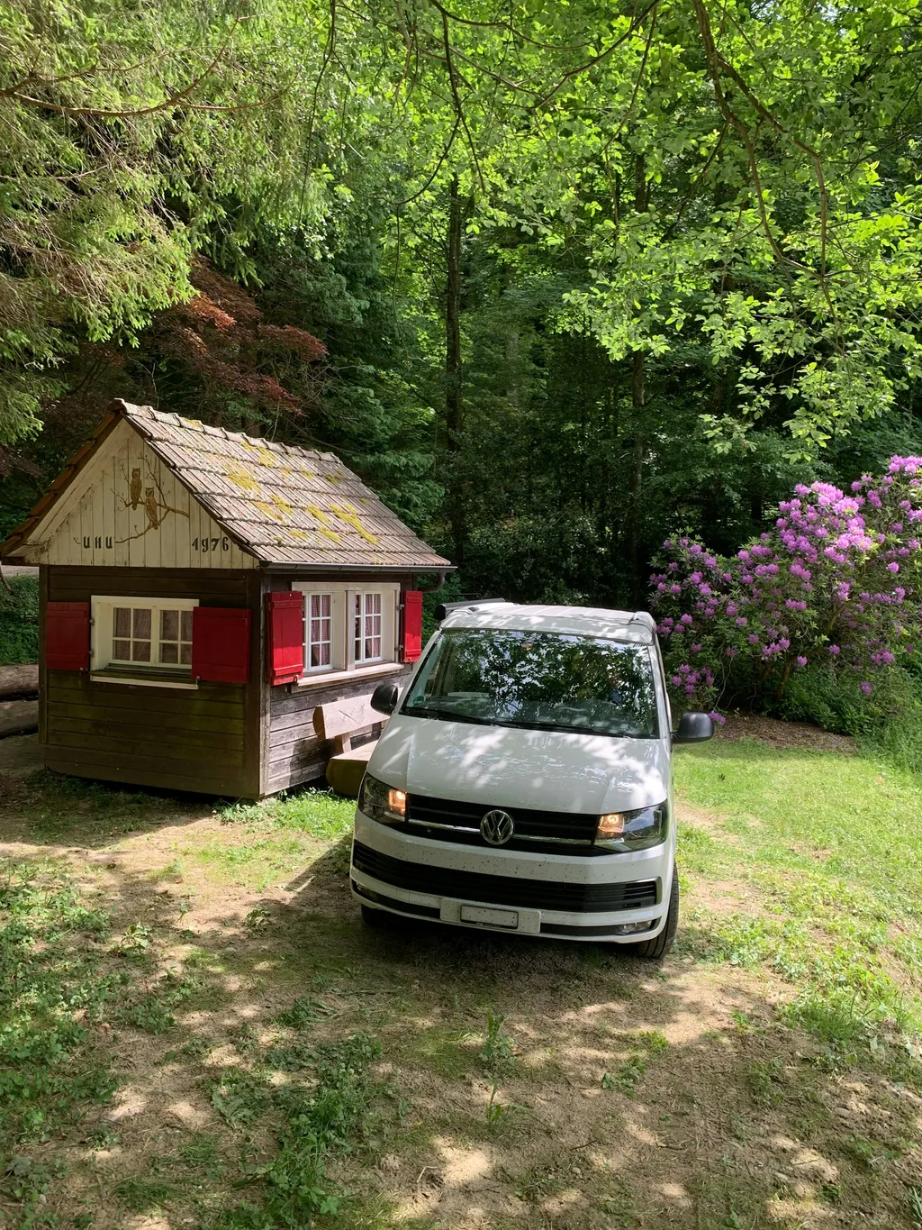 Campieren beim Uhu-Hüsli