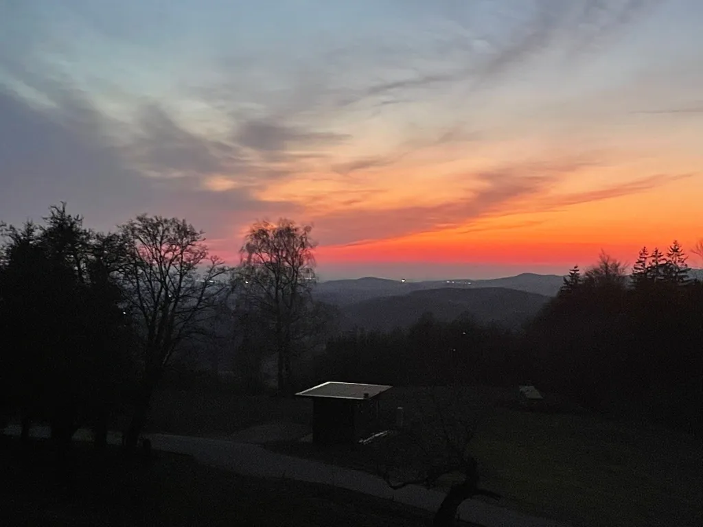 Blick in die Ferne im Bayerischen Wald